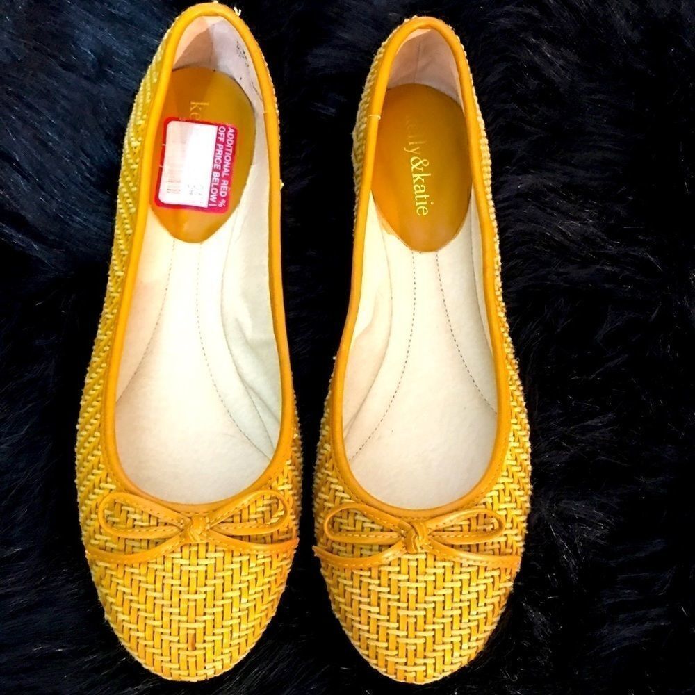 Kelly & Katie Woven Comfy flats